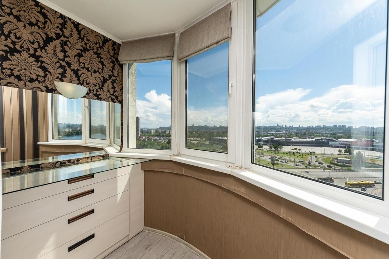 Fashionable Panoramic Apartments Dnieper. Obolon Κίεβο Εξωτερικό φωτογραφία