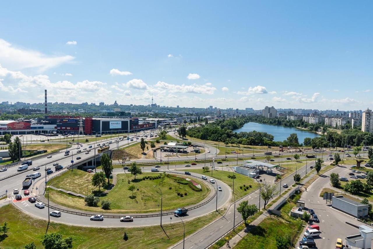 Fashionable Panoramic Apartments Dnieper. Obolon Κίεβο Εξωτερικό φωτογραφία