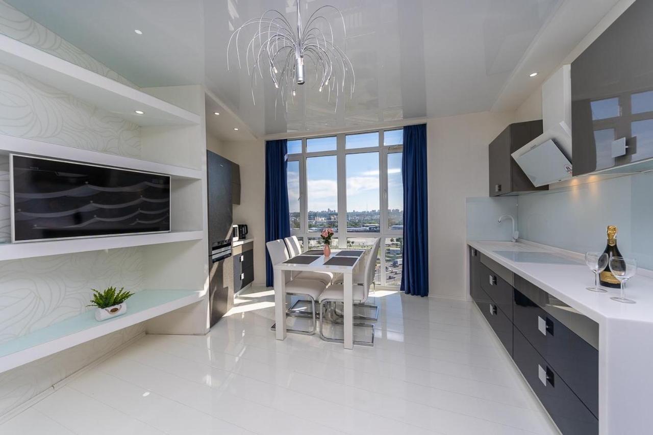 Fashionable Panoramic Apartments Dnieper. Obolon Κίεβο Εξωτερικό φωτογραφία