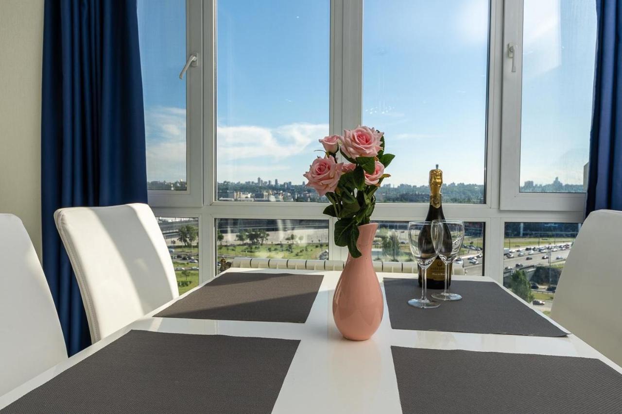 Fashionable Panoramic Apartments Dnieper. Obolon Κίεβο Εξωτερικό φωτογραφία